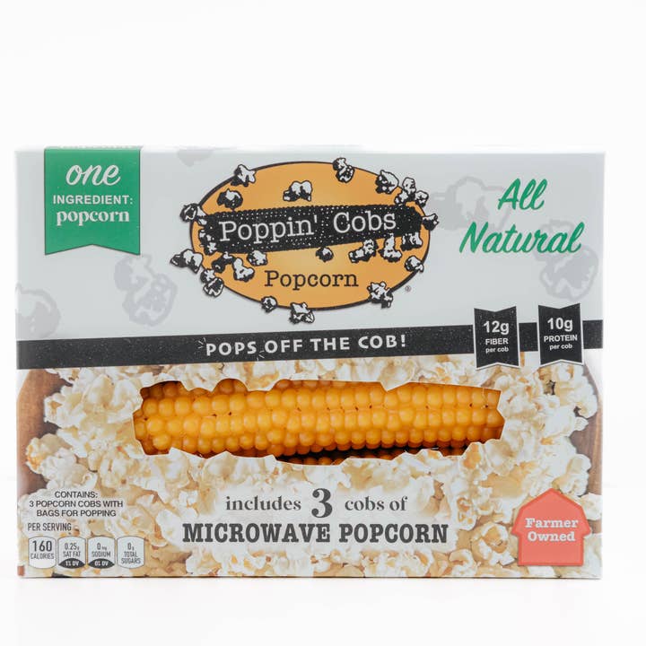 Poppin' Cobs Popcorn - Wholesale Popcorn - Popcorn aan de Kolf - Poppin Cobs Magnetron Popcorn - 3 Stuks9