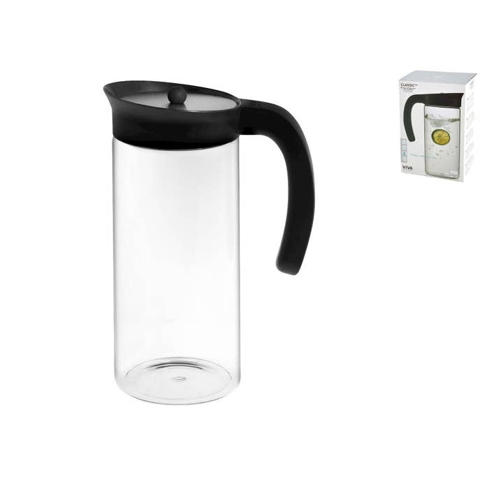 Minimale Borosilicaat Karaf Met Druppelvrije Dop 1,5L voor wholesale door H&H