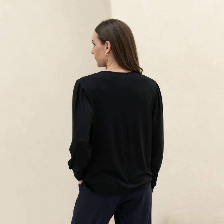 Encircled - Wholesale Blouse - Women's - The Comfy Blouson Top33