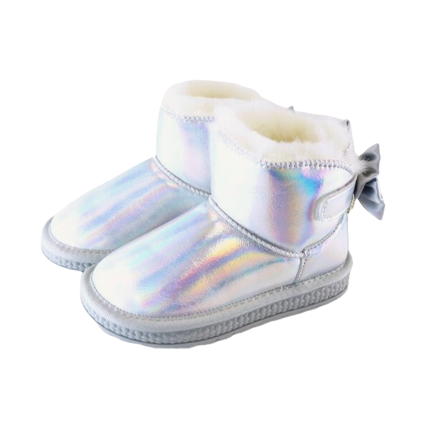 Doe a Dear - Wholesale Laarzen - Kinderen - S3950 Handgemaakte metalen vlinderdas met strassketting4