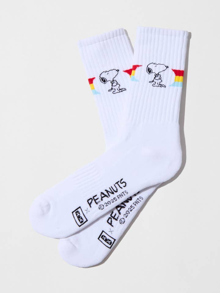 BeSnoopy Regenbogenstraße - 100% Bio-Baumwollsocken für den Großhandel von BESOCKS