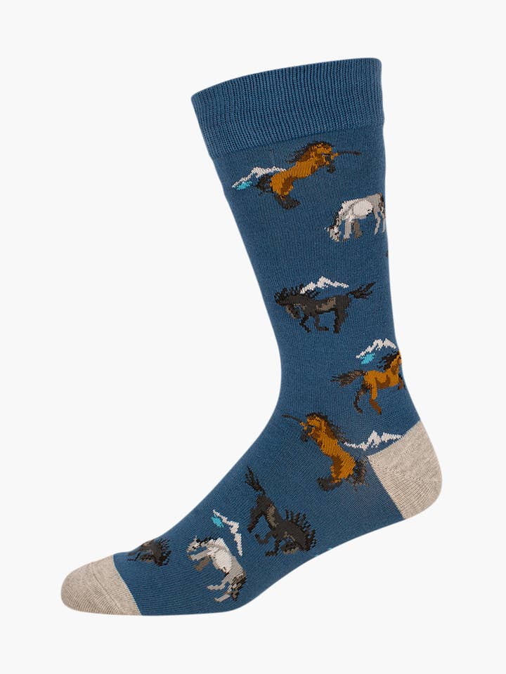 MENS SNOWY RIVER BAMBOO SOCK for wholesale by Bamboozld