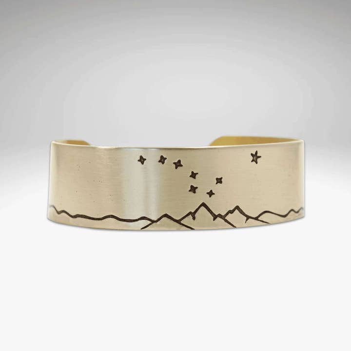 Big Dipper Cuff Bracelet for wholesale by Daphne Lorna