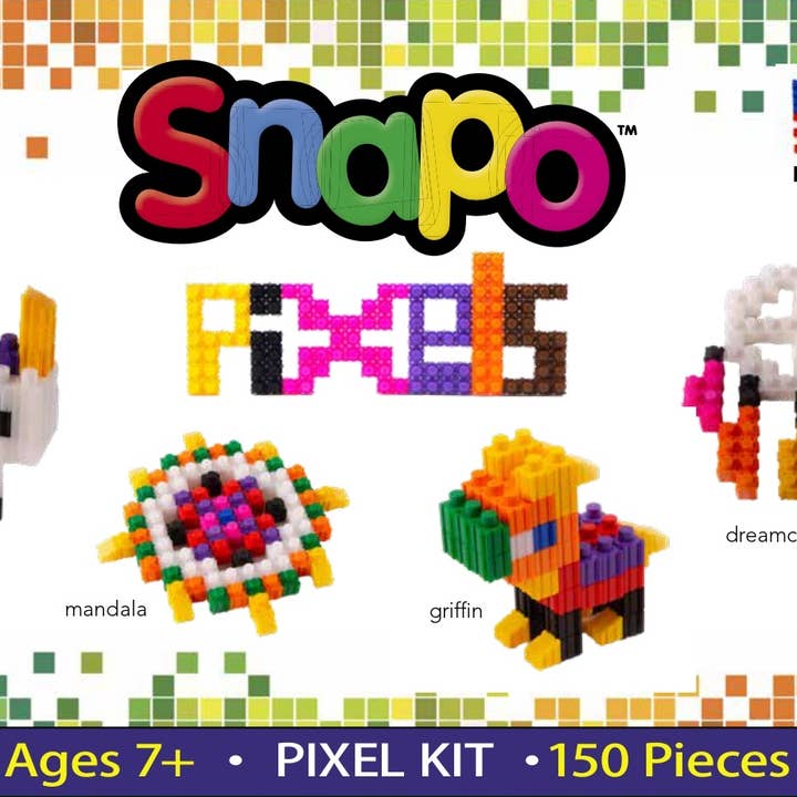 Snapo Pixel Kit 150pcs for wholesale by Snapo Toys