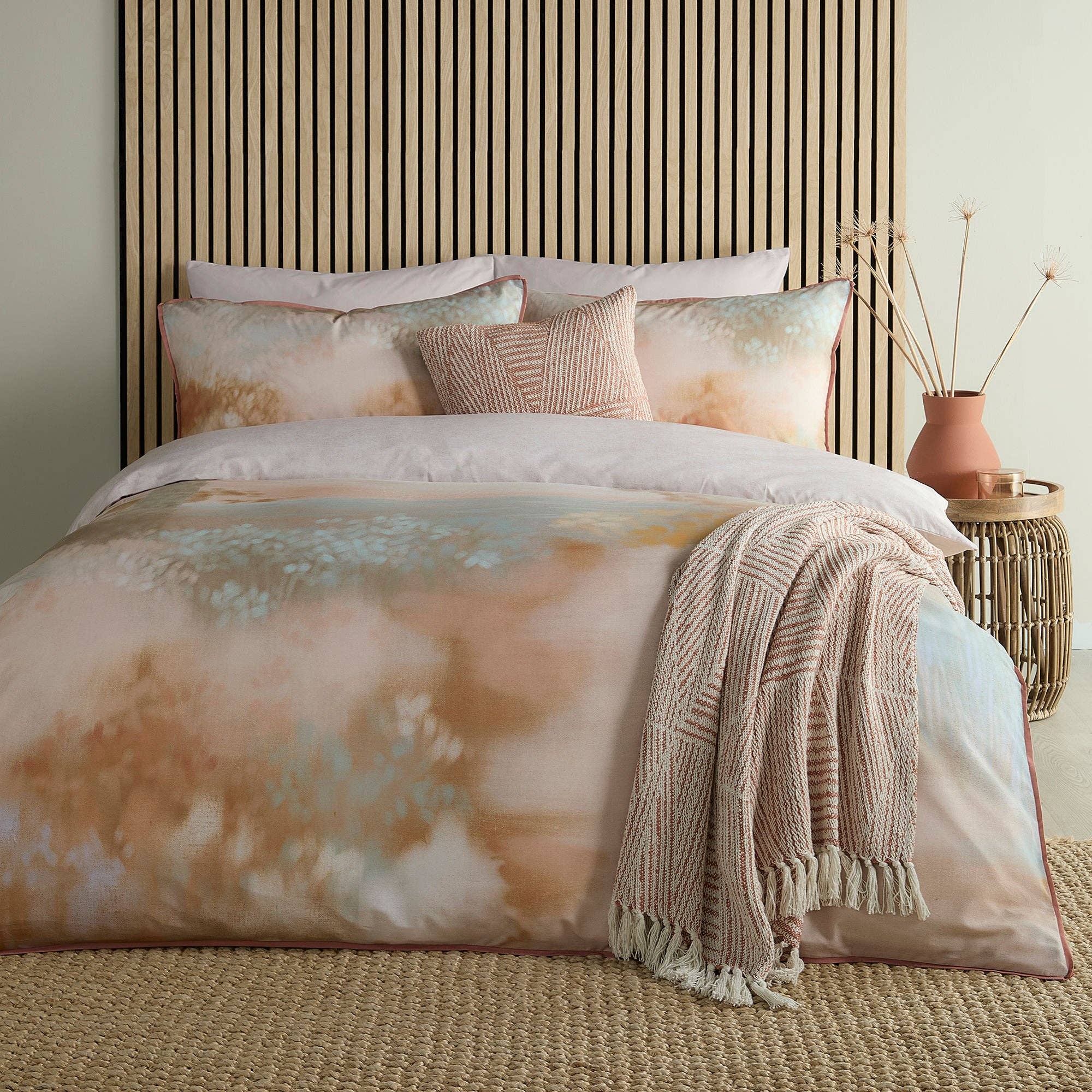 UW Home - Vente Parure de lit - Ensemble de housse de couette Tuscany par Appletree Loft en naturel3