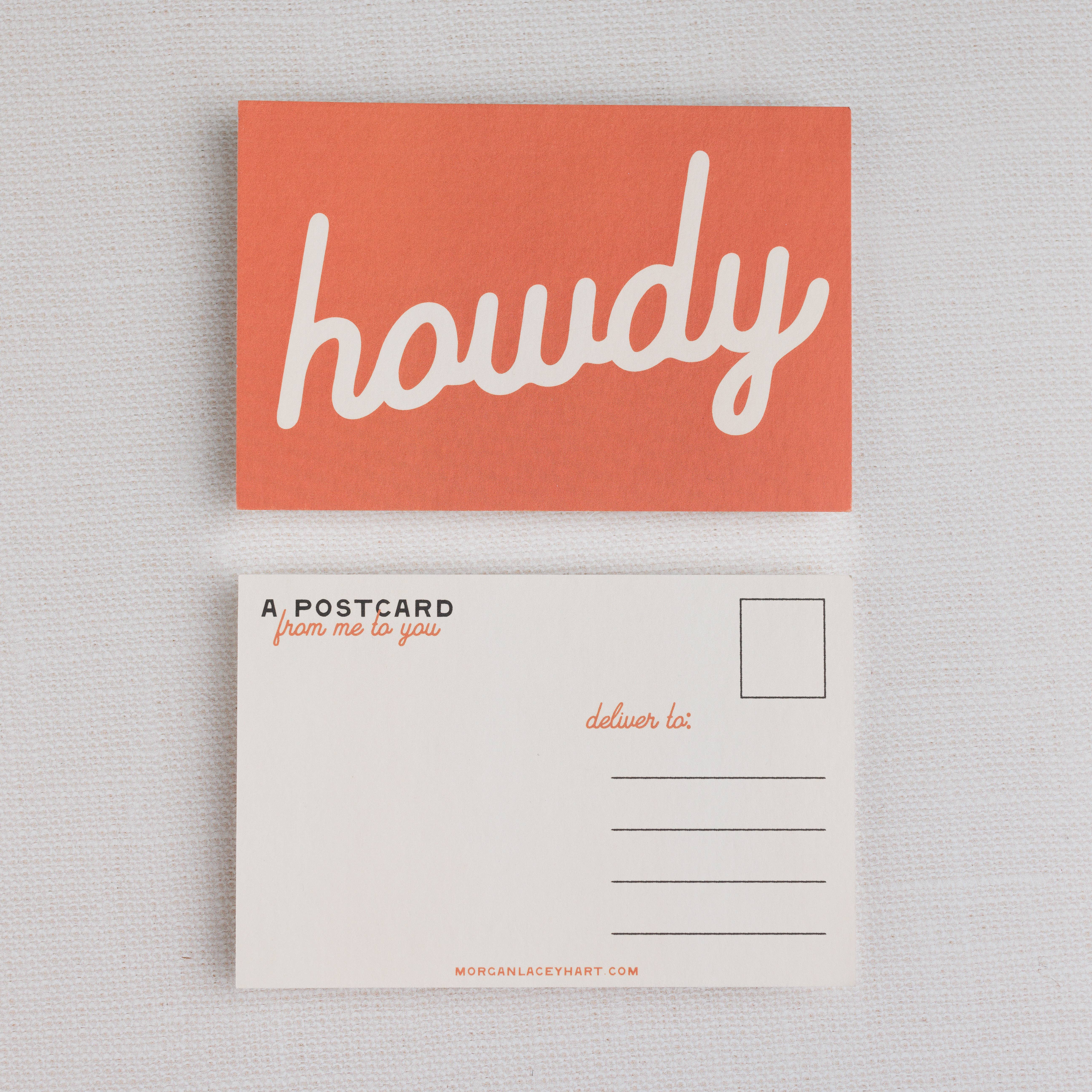 Morgan Lacey Hart - Wholesale Postcard - Howdy Postcards1