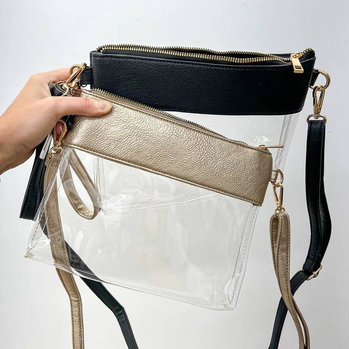 AD200T Game Day Clear Crossbody Bag/Clutch and other Purchase Wholesale clutch. Free Returns & Net 60 Terms on Faire trending on Faire.