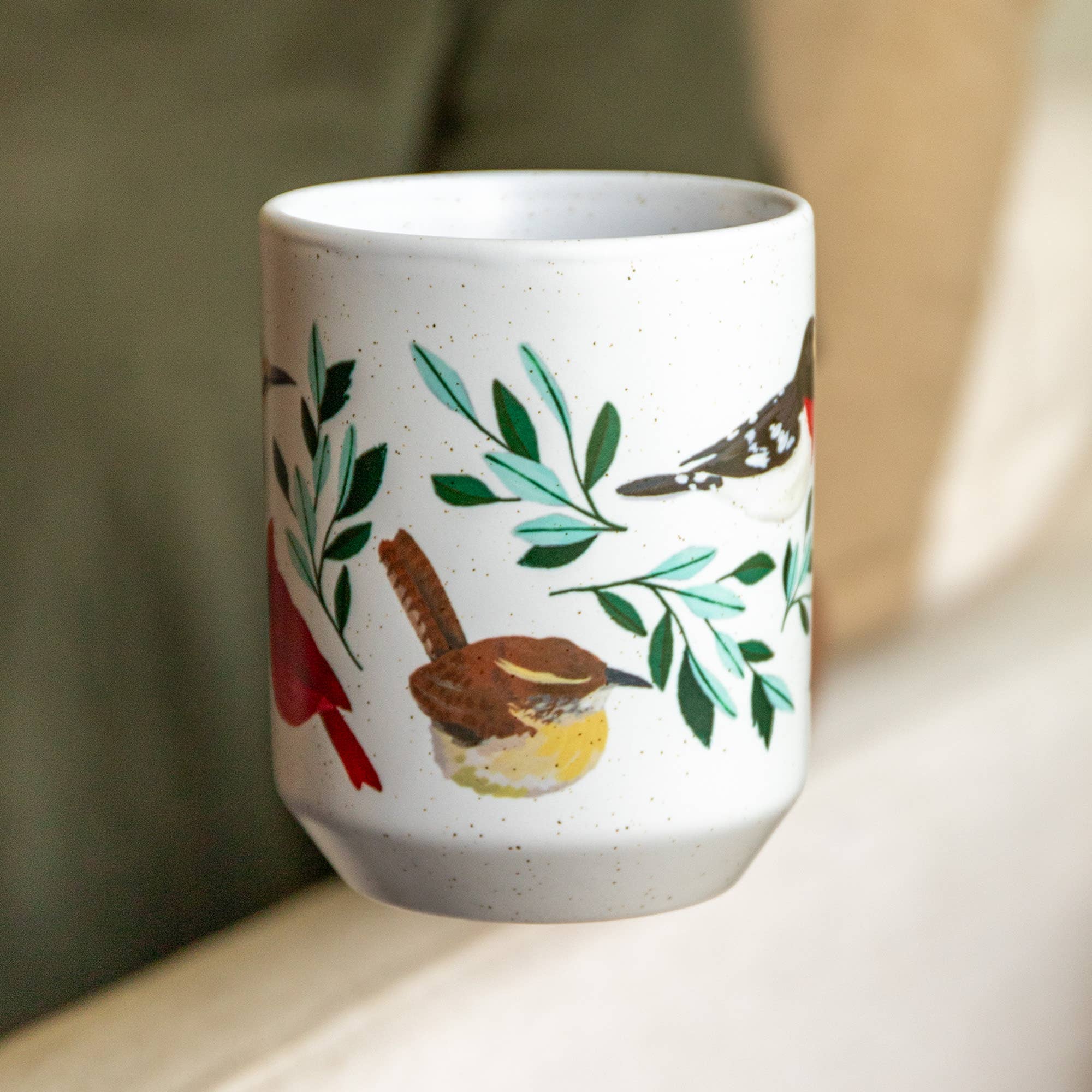 1canoe2 | One Canoe Two Paper Co. – wholesale Coffee mug – Feathered Friends Birds Mug1