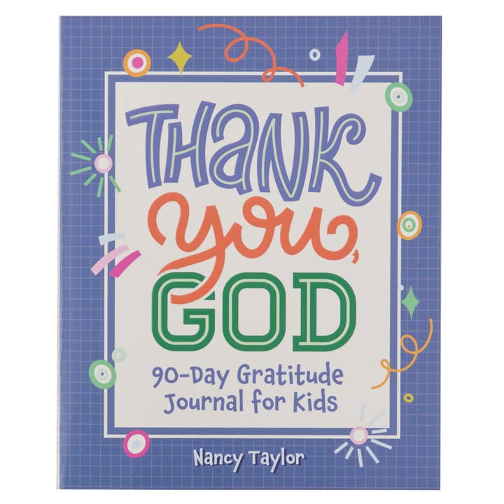 Christian Art Gifts - Wholesale Journal/Diary - Kids - Kid Book Thank you, God! 90 Day Gratitude Journal