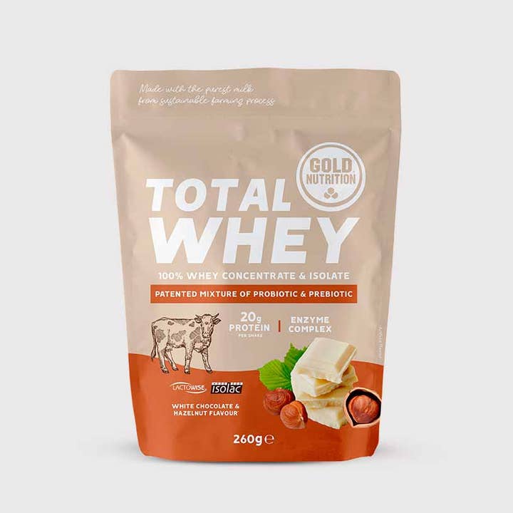 GoldNutriton - Wholesale Protein/Superfood Powder - TOTAL WHEY 260 G