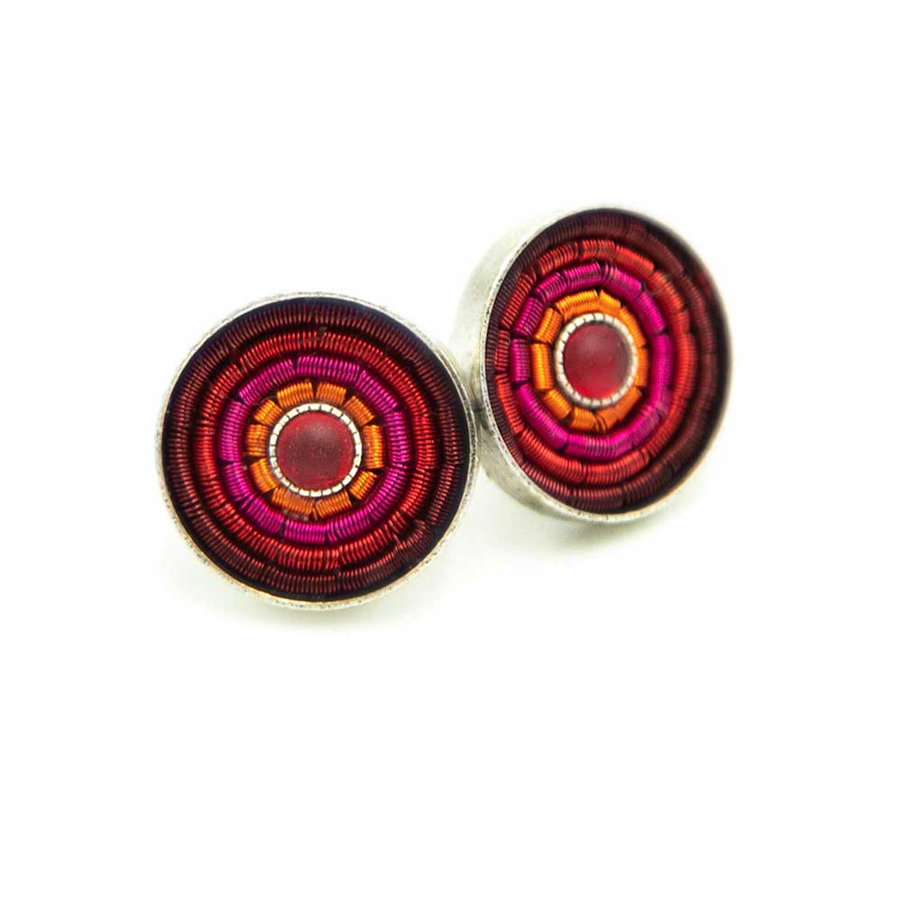 Sergio Engel jewellery – Brincos de pino por atacado – Brincos coloridos antigos Índia 043