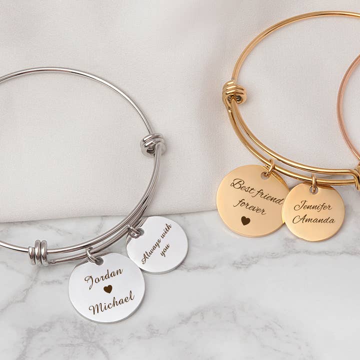 Women's Adjustable Charm Bracelet Christmas Gift Jewelry for wholesale by Anavia