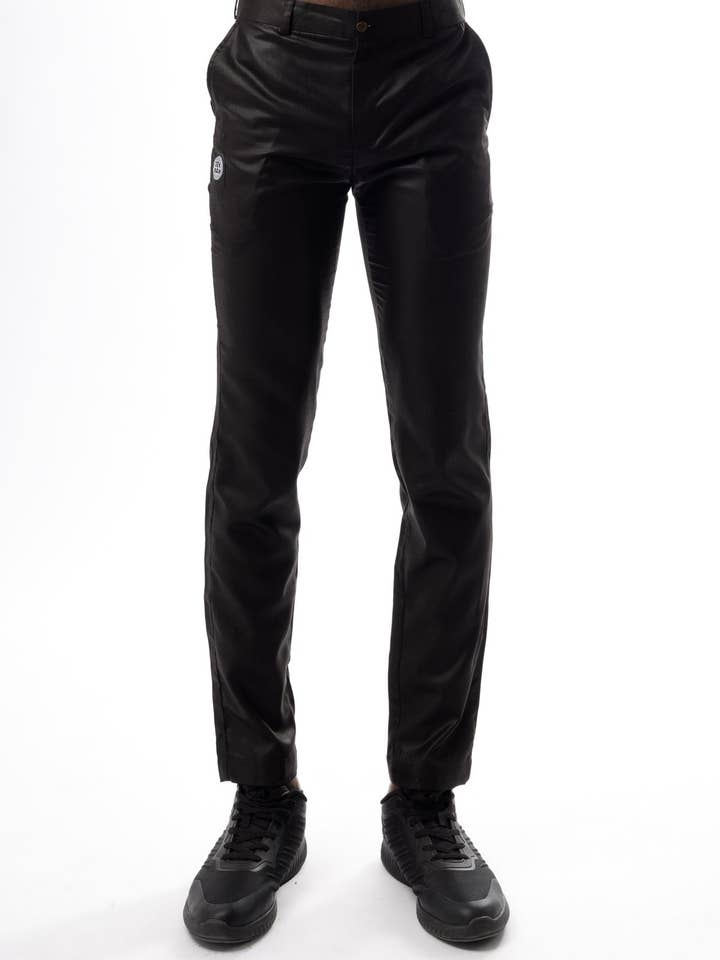 Black TR - Tailored Trousers - Unisex voor wholesale door JEKKAH