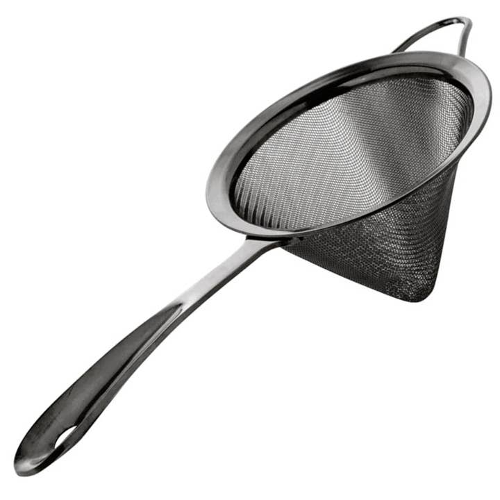 Fine Mesh Strainer - Black for wholesale by A Bar Above