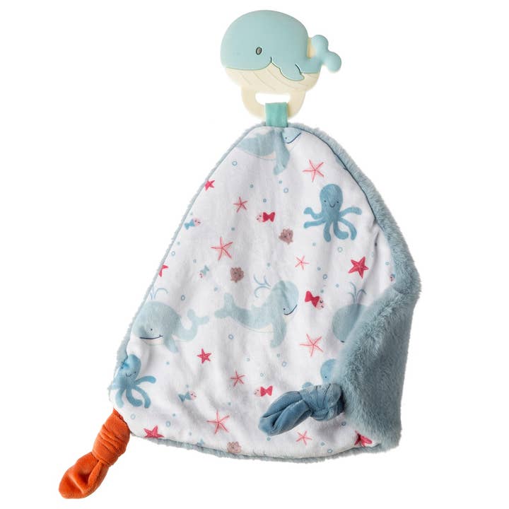 Mary Meyer - Wholesale Teether (Not Clip-On) - Baby - Chewy Crew Whale Teether Lovey
