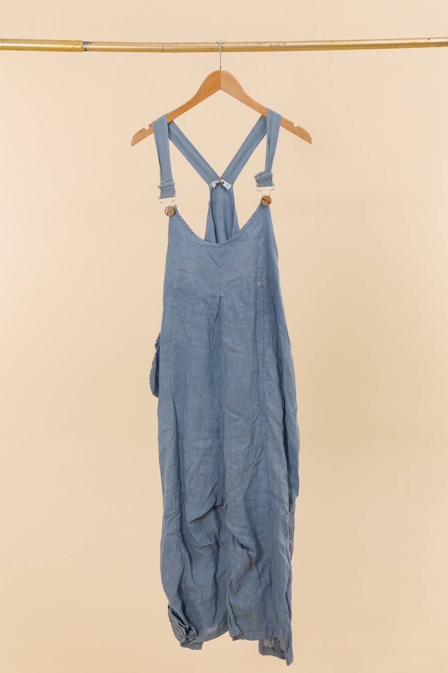 LÉA & LUC - Wholesale Overalls - Women's - 100% linen jumpsuit REF. 7222910
