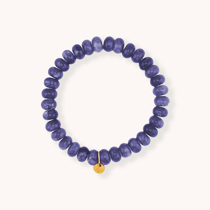 Bracelet en perles de pierres précieuses Jessi pour la vente par Hoft Studio