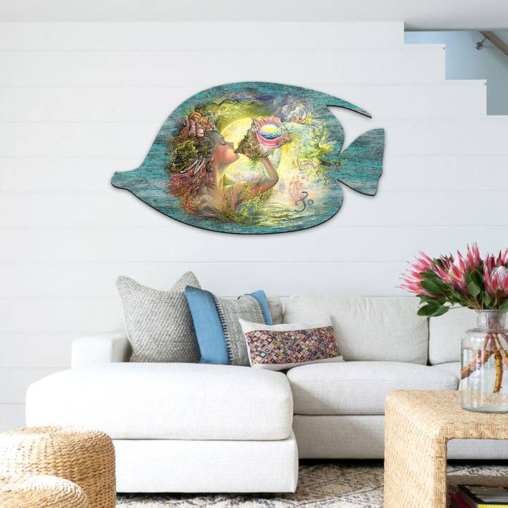 Décoration extérieure L'appel de la mer Josephine Wall - Designocracy pour la vente par Designocracy