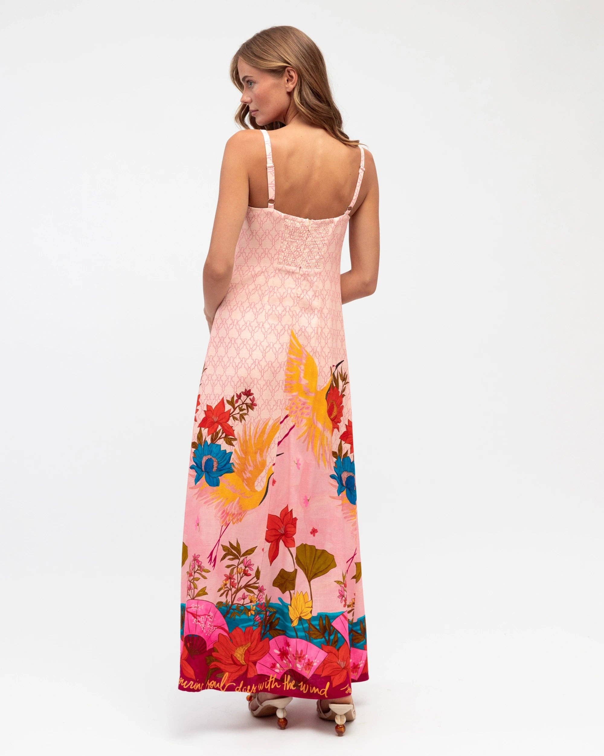 EXCLUSIVE PRINT LEILANI MAXI for wholesale on Faire4