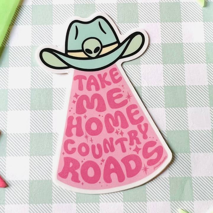 Fox and Brambles - Wholesale Sticker - Cowboy Alien Sticker0