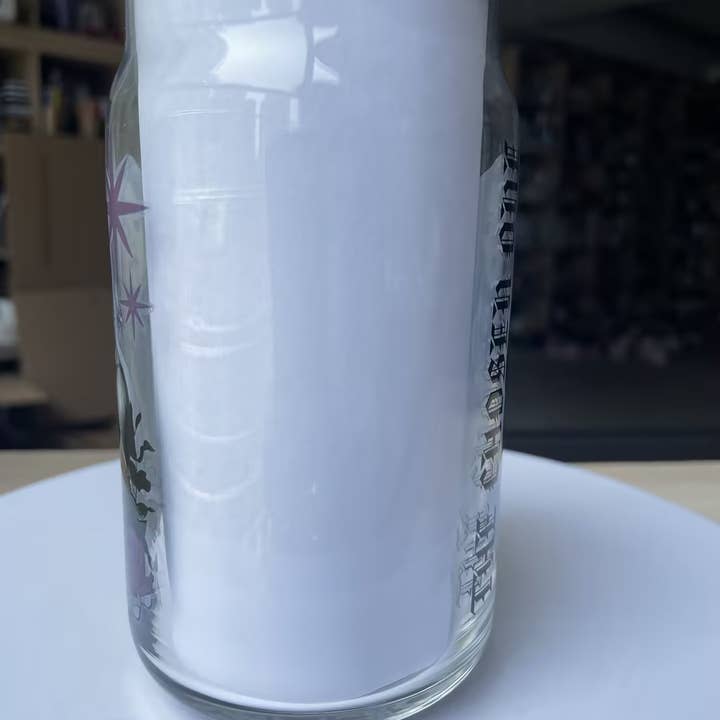 Silver Buffalo - Wholesale Drinking Glass/Cup - Buffy Chose One Photo 16oz Glass Tumbler w Bamboo Lid3