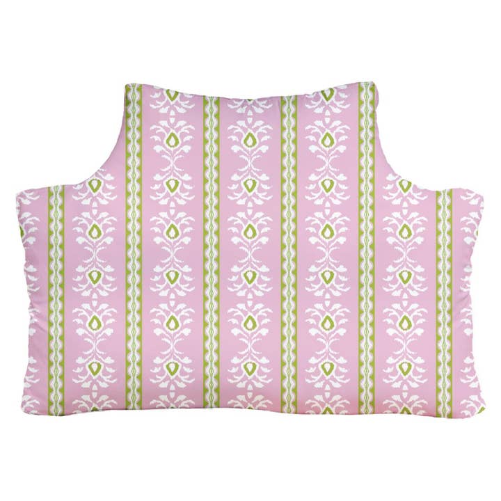 Das Kopfteilkissen® - Rosemary Streifen Pink Twin XL für den Großhandel von Laura Park Designs
