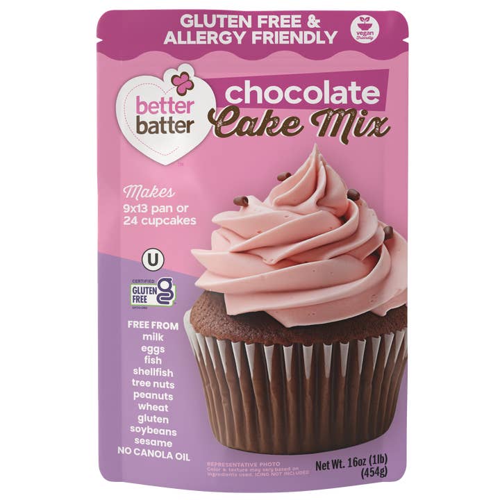 Mélange à Gâteau au Chocolat Sans Gluten Better Batter pour la vente par Better Batter