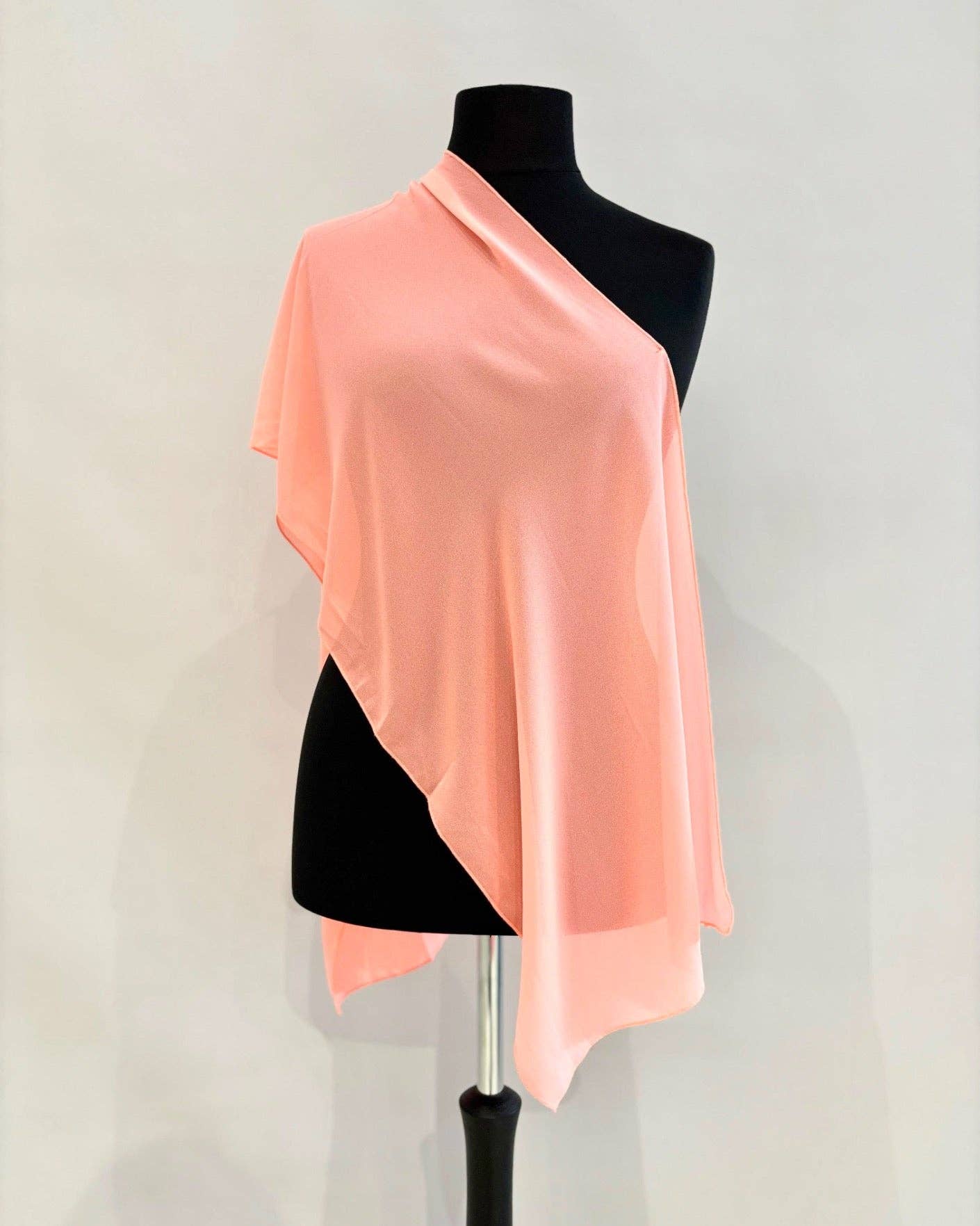 Invitadissimas - Wholesale Dress - Women's - Basic chiffon shawl 45x100cm14