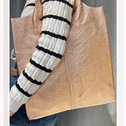 Z et Z - Vendita all'ingrosso Marsupio - Donna - Borsa tote in pelle granulata o pelle iridescente19