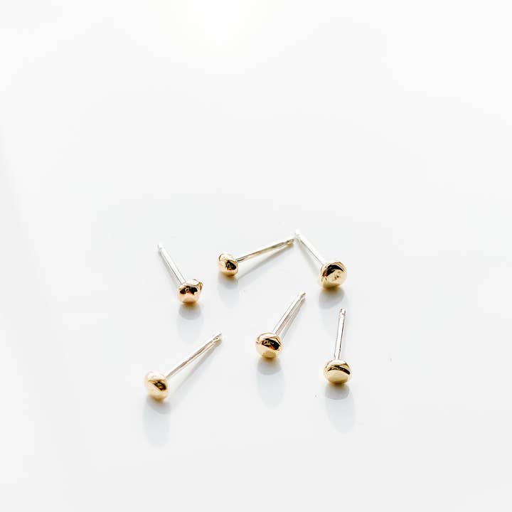 Sun & Selene - Vente Clous d'oreille - Clous d'oreilles GAIA Pebble2