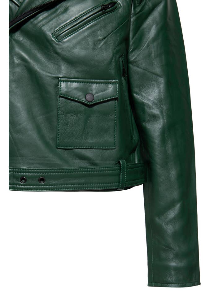 KING KEROSIN - Wholesale Leather Jacket - Women's - “Marlon” leather jacket10