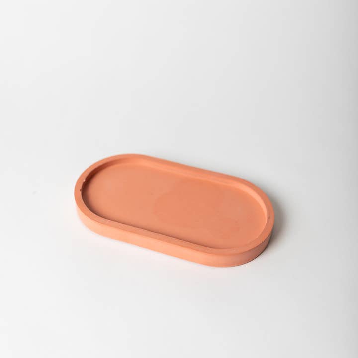 Tenn Prairie - Vente Plateaux décoratifs - Plateau bougie en béton – Base colorée pour présentation et décoration de bougie10