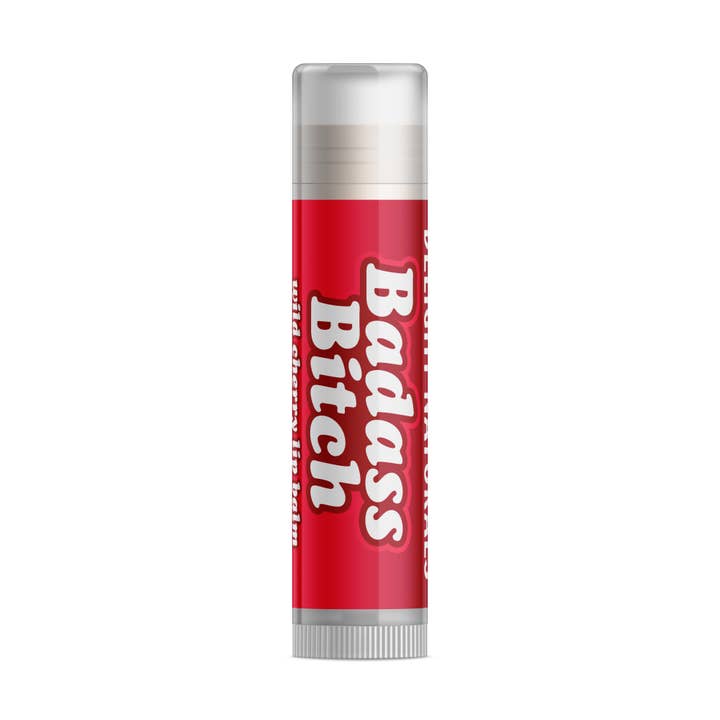 Badass Bitch Lip Balm for wholesale by Delight Naturals