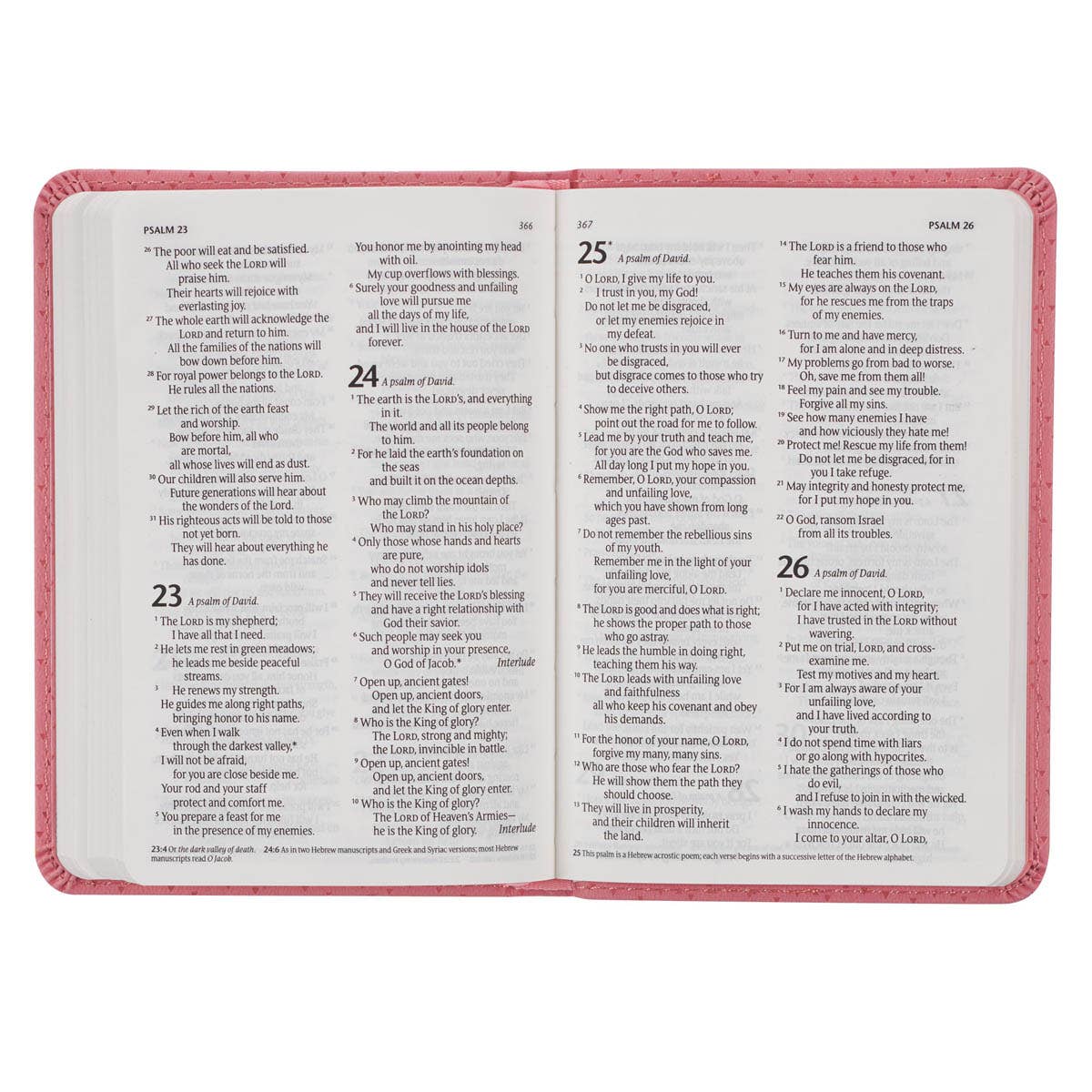 Christian Art Gifts - Wholesale Religion - Bible NLT Infant New Testament Faux leather, Pink6