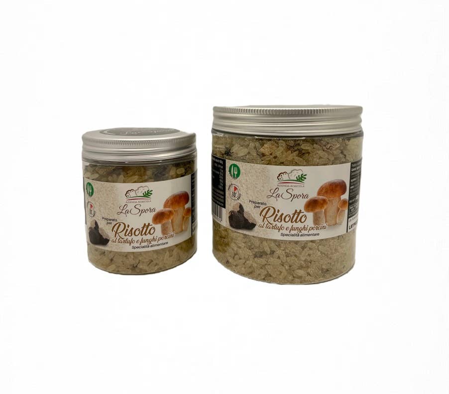 La Spora Tartufi - Wholesale Gedroogde kruidenmix - RISOTTO MET TRUFFEL EN EEKHOORNTJESBROOD - 200 gr1
