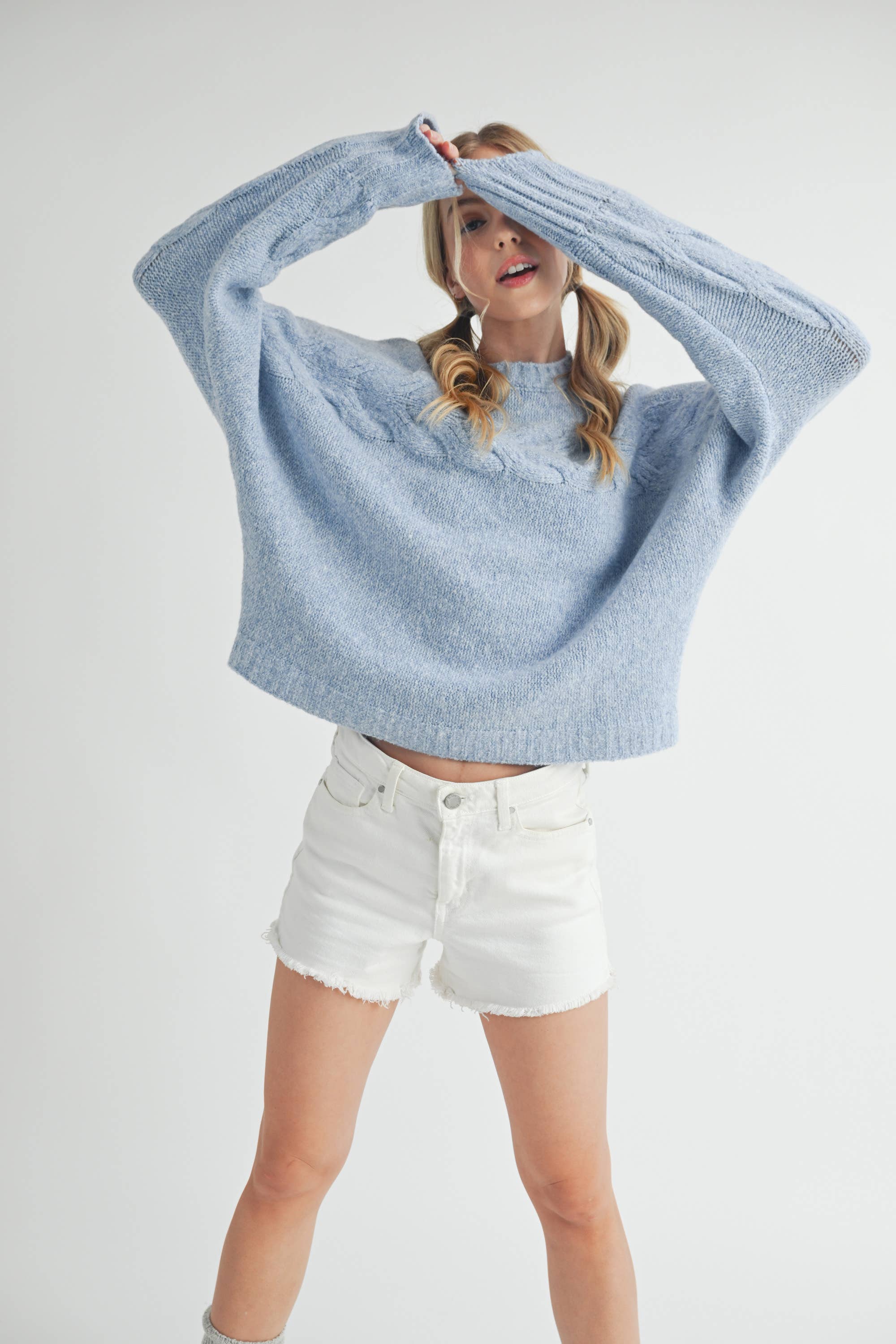 AEMI + CO - Wholesale Knit Sweater - Women's - 3205EK Elaine Sweater 211