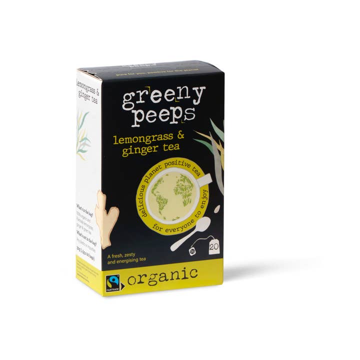 Organic Lemongrass & Ginger for wholesale by Greenypeeps