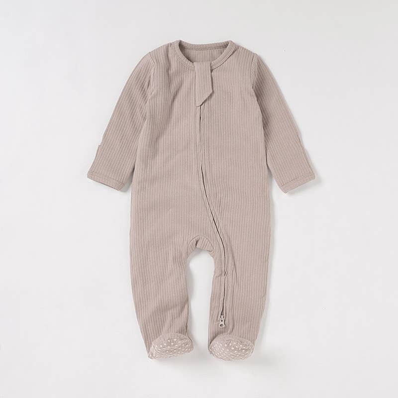 Boho + Babe - Wholesale Bodysuit (Footed) - Baby - Organic Cotton Ribbed Baby Footies3