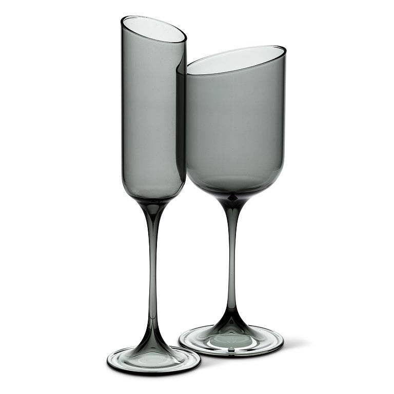 Abbott - Wholesale Wine Glass - Angle Cut Goblet-8.5"H(12oz)3