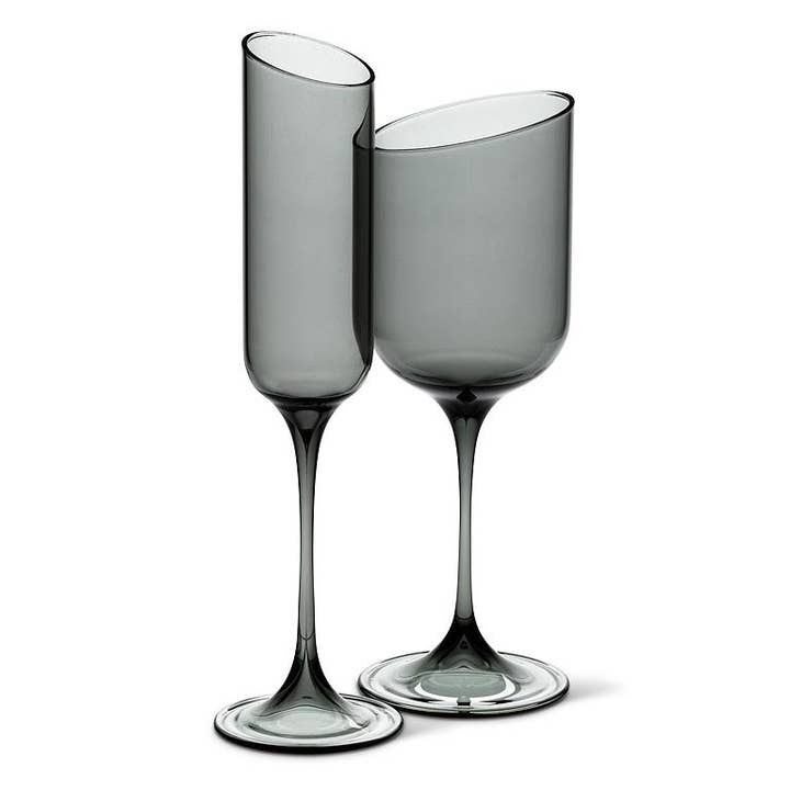 Abbott - Wholesale Wine Glass - Angle Cut Goblet-8.5"H(12oz)3