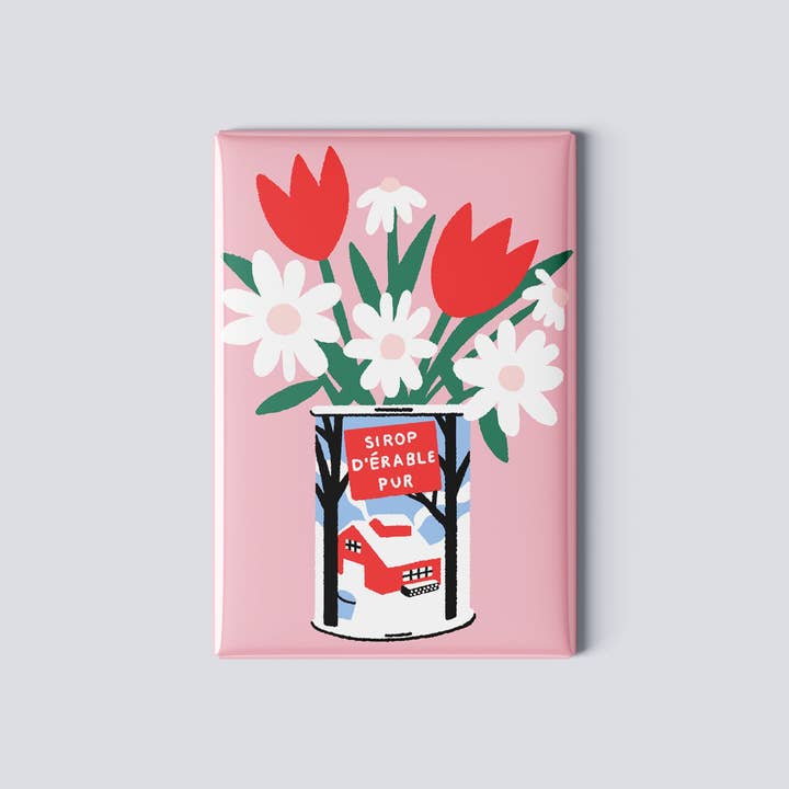 Aimant - Bouquet de sirop d'érable for wholesale by Studio Toute