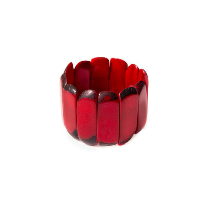 Organic Tagua Jewelry - Wholesale Bangle Bracelet - Pisa Bracelet