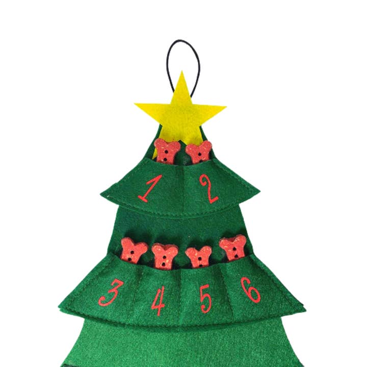 Midlee Designs - Wholesale Advent Calendar - Midlee Christmas Tree Advent Calendar for Dogs