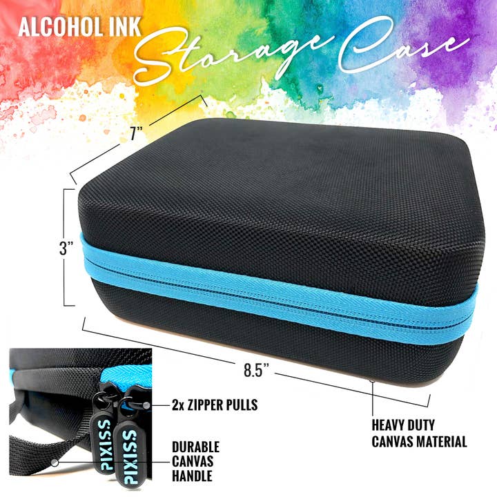 Pixiss - Wholesale Craft Supplies - PIXISS Alcohol Ink Storage Case - For Round Bottles