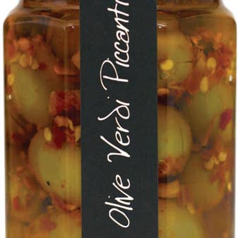 Casina Rossa Olives with Hot Pepper for wholesale by RITROVO