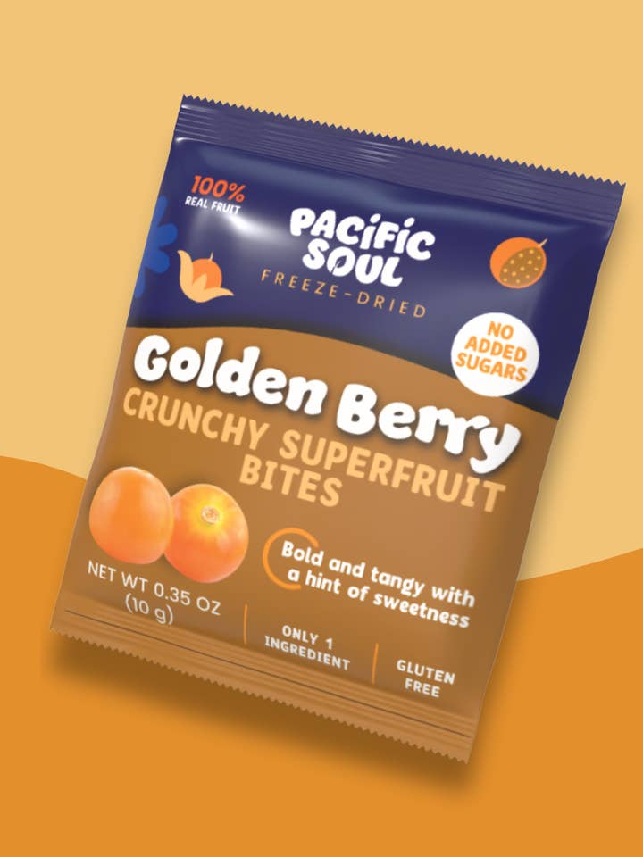 Bouchées Croquantes de Superfruit aux Baies Dorées pour la vente par Pacific Soul