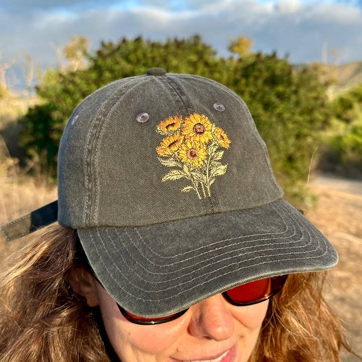 Plant Scouts - Wholesale Baseball Cap - Women's - Sunflower Lover Hat