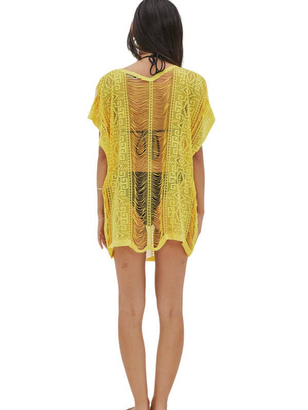 Wear Sierra – wholesale Swim cover-up – Women’s – Summer Beachwear - Lightweight Pool Dress Coverup3