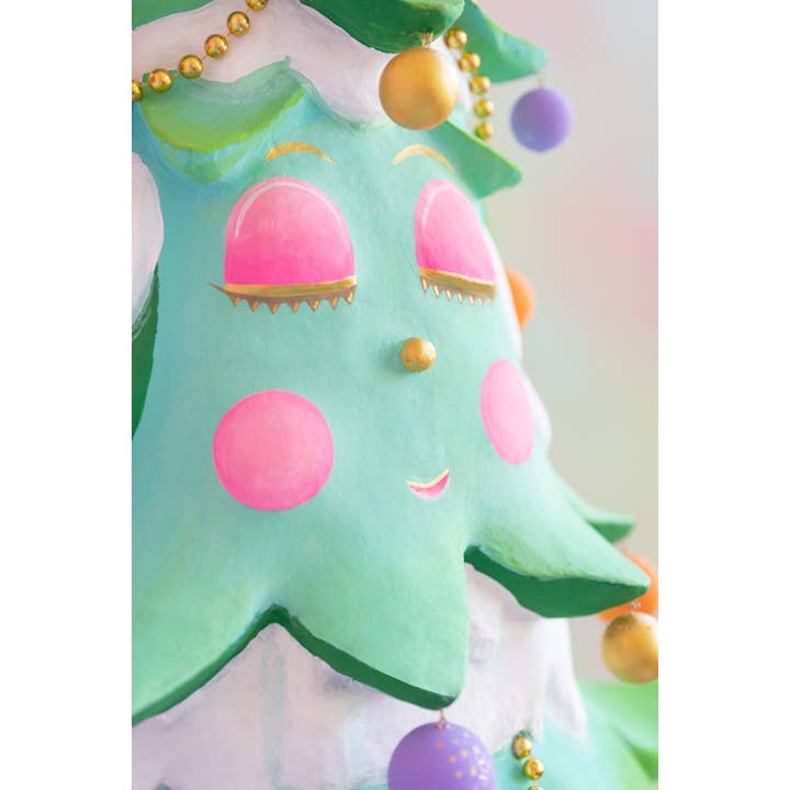 Glitterville - Wholesale Decorative Tabletop Object - Glitterville Pinesy On Point Display, Resin, 88"1