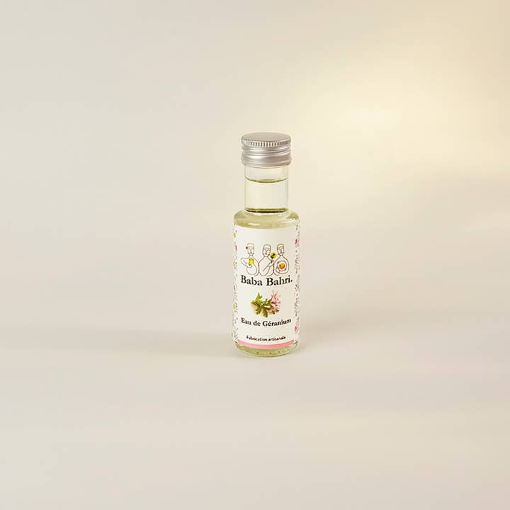 Baba Bahri - Vente Huile parfumée - Eau de Géranium Artisanale de Tunisie